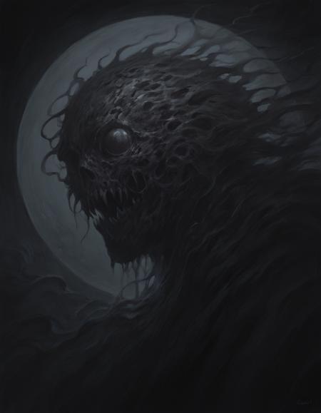 Dark Fantasy Painting IllustriousXL