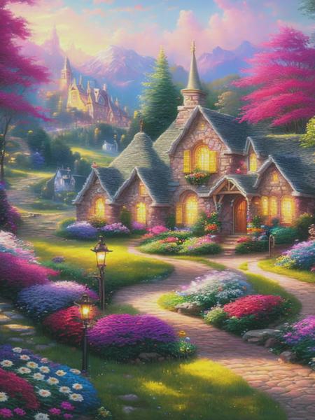 Thomas Kinkade Style