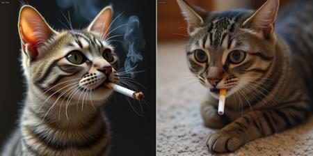 cats who smoke