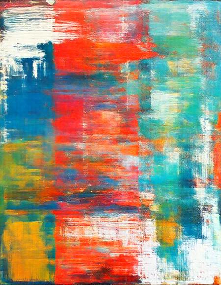 Gerhard Richter Gestural Abstract style