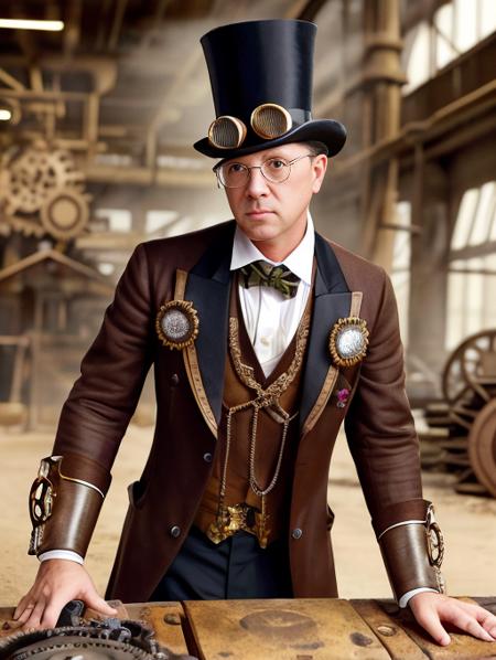 Character Change - Steampunk - Retrofuturistic technology!
