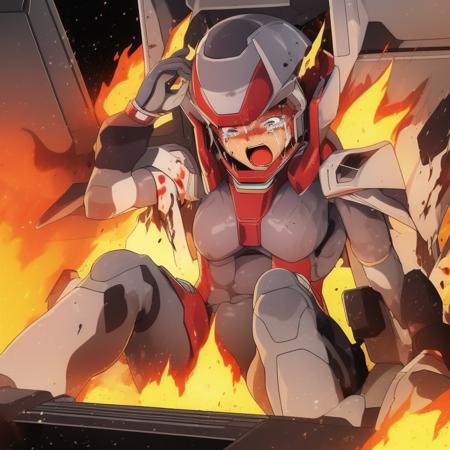 Cockpit explosion