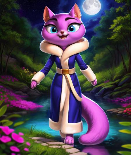 Lady Chatterley - ( Rainbow Butterfly Unicorn Kitty )