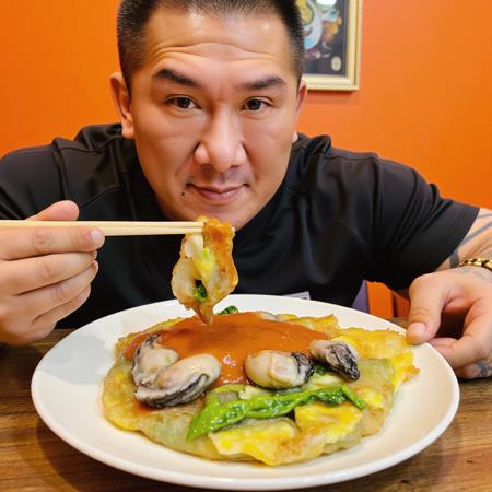 Oyster Omelette (蚵仔煎)