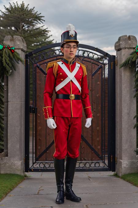 Christmas toy soldier costume