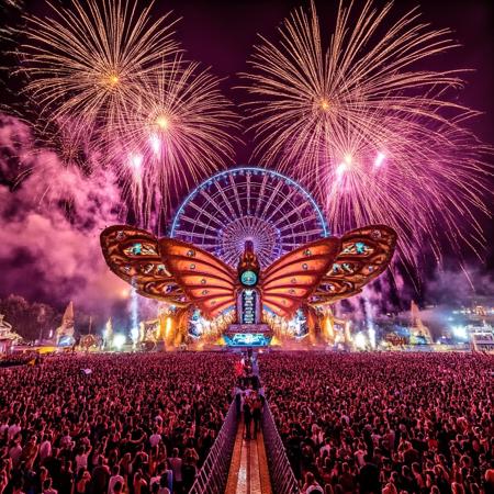 Electronic music festiva