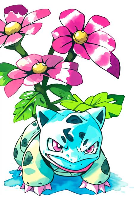 Ken Sugimori anime style