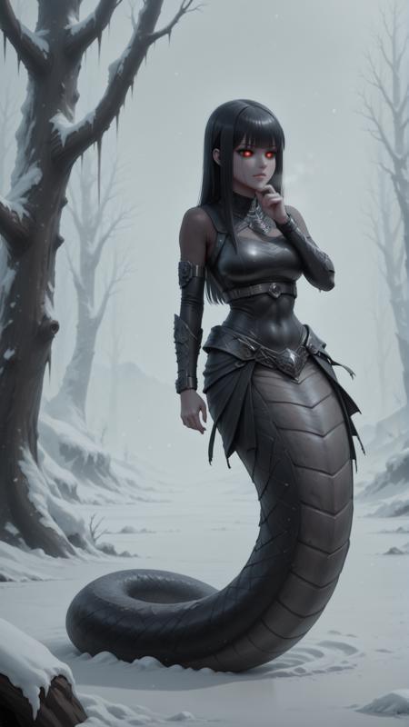 Naga - Creature Concept - Illustrious