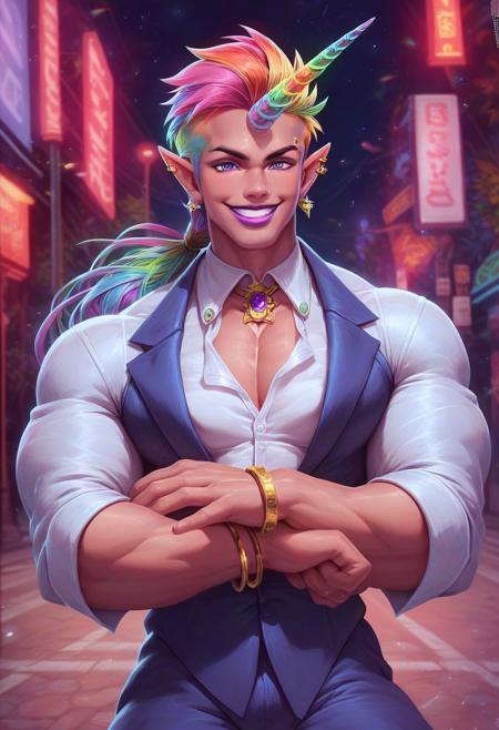 Fabulous Chiron from SMITE (PonyXL)版本V1 (ID: 1124720)