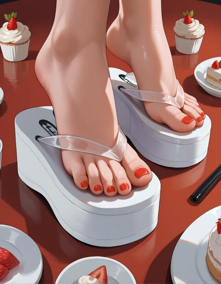 Platform Flip Flops (Plastic Straps)版本v1.0 (ID: 1056071)