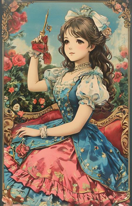 style of Chromolithography [SDXL] 261