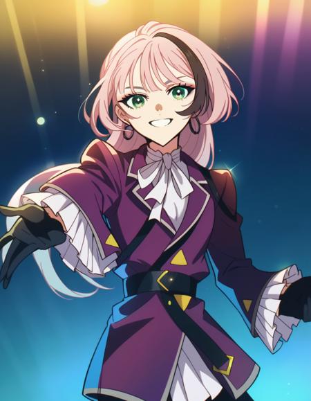 Pink Haired Girl - 『COLORs』【荒木哲郎×SawanoHiroyuki[nZk]：Hata Motohiro】 - COMMISSION