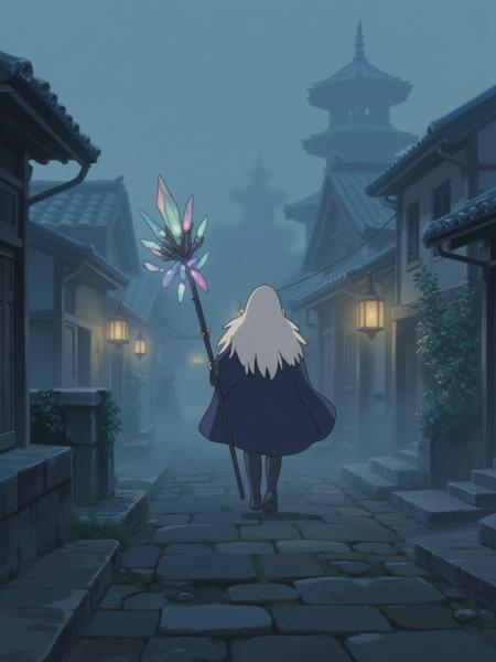 【Illustration 】Juaner-Ghibli-Style Hayao Miyazaki style  animated movie  Flux
