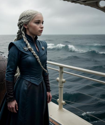 Emilia Clarke as Daenerys Targaryen - LORA  - FLUX and PONY ?
