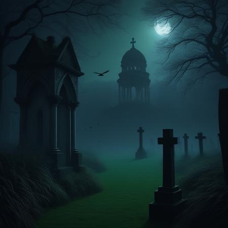 Haunted Streets of Highgate: A Gothic Cemetery Lora