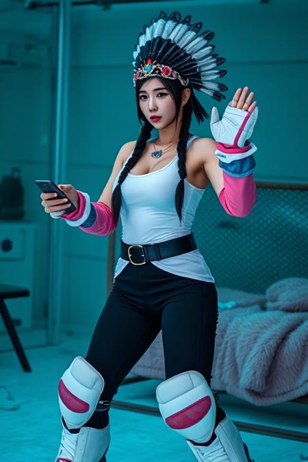 Virtual Asian Female Character 17