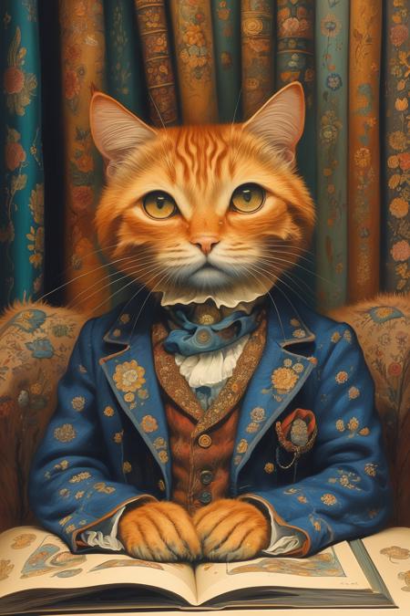 style of Louis Wain 120
