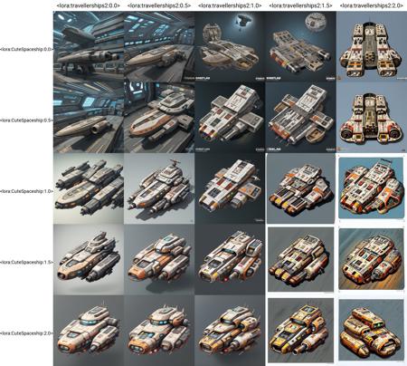 Traveller Spaceships LoRA