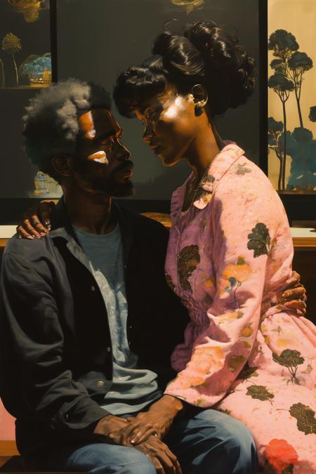 style of Kerry James Marshall 268