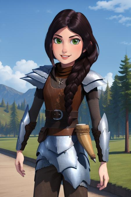 Dragons: Race to the Edge - Heather [COMMISSION]版本v1.4 (ID: 472982)