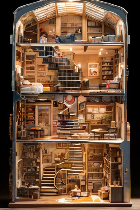 style of Cutaway view 242
