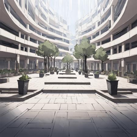 Arknights style background