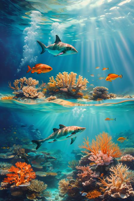 style of underwater sea life 341