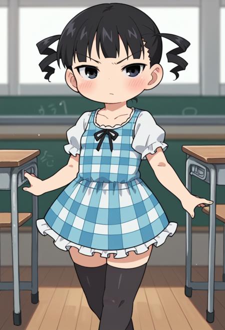 Miku Sugisaki (杉崎 みく) - Mitsudomoe (みつどもえ) [SDXL Pony]
