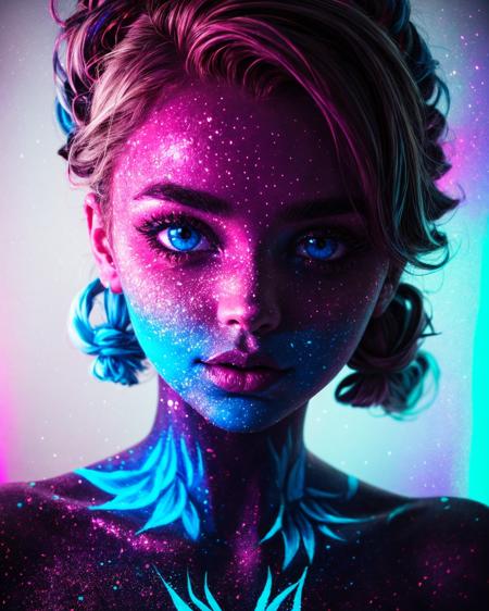 Blacklight UV (SD 1.5) art style lora