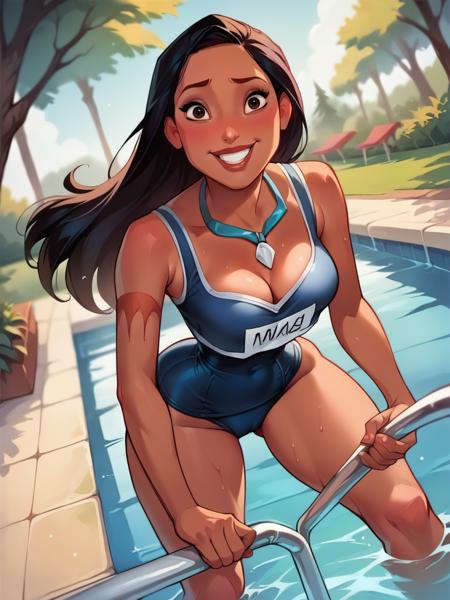 Pocahontas Disney Princess - SD 1.5 | XL PONY - by YeiyeiArt
