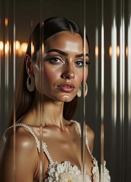 FlutedBlurryGlassSurface Style/Concept-FLUX-PAseer