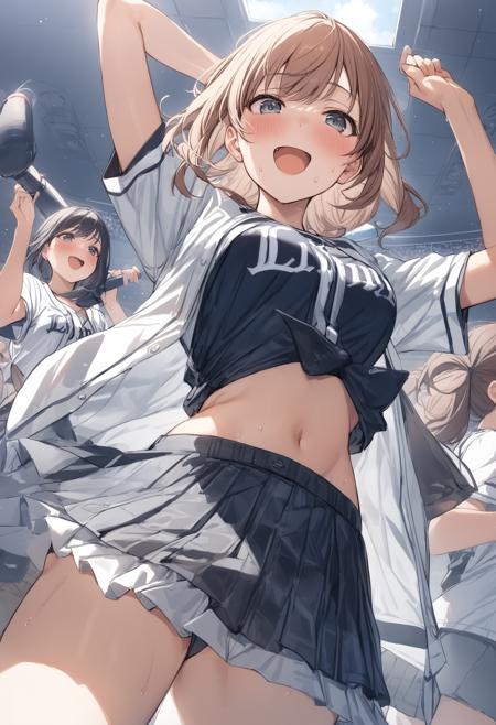 [SDXL&Pony]Saitama SEIBU Lions girl / 埼玉西武ライオンズ女子 / NPBユニフォーム