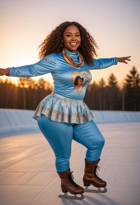 Dynamic Wildcard - ice skater unleashed