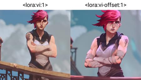 Arcane Vi SDXL