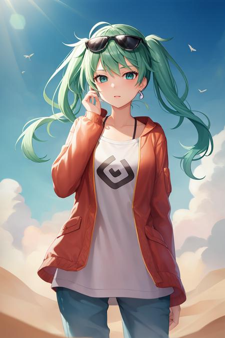 初音未来(砂之行星)_Hatsune Miku(Sand planet)_初音ミク(砂の惑星)