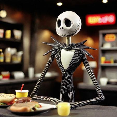 Jack Skellington - The Nightmare Before Christmas - SDXL