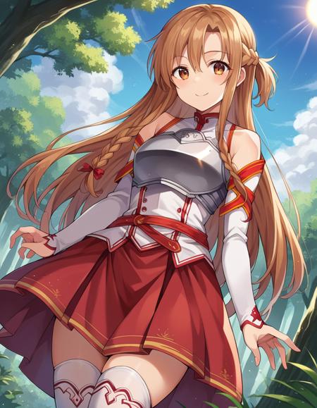 Asuna Yuuki (結城 明日奈) - Sword Art Online (ソードアート・オンライン) - COMMISSION版本anime s1/booru (ID: 383791)