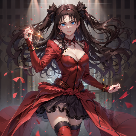 Rin tohsaka  LORA and(Pony)  from fate stay night visual novel
