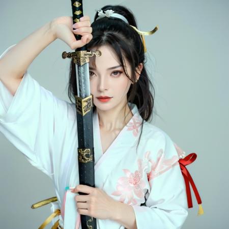 Battōjutsu pose1 拔刀 | SDXL