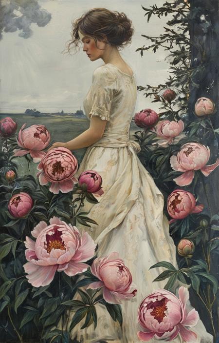 style of jeanne du Maurier [SDXL] 379