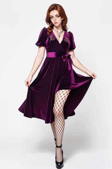 Velvet Wrap Dress版本v1.0 (ID: 428932)