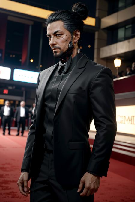 Goro Takemura from Cyberpunk 2077