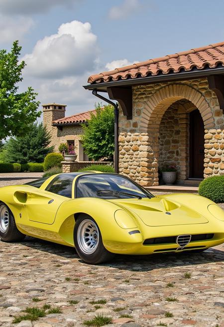 1969 Alfa Romeo 33 Pininfarina Coupé Prototipo Speciale