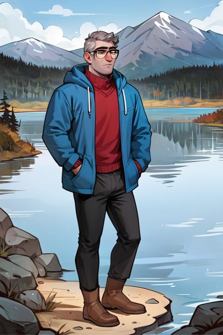 Stanford (Ford) Pines - Gravity Falls [LoRA]