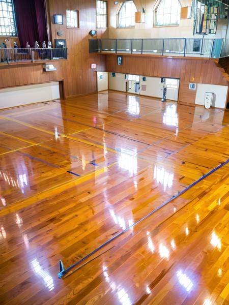 体育館 Japanese school gymnasium SD15