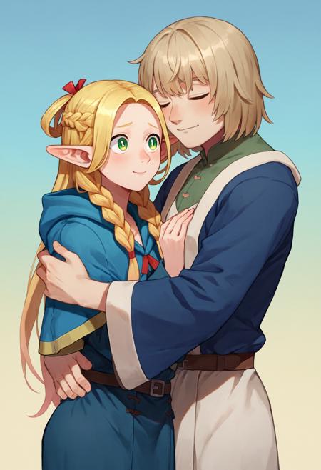 (PonyXL) Falin x Marcille (Dungeon Meshi) | 迷宫饭 法琳 x 玛露西尔 | ダンジョン飯 ファリン x マルシル