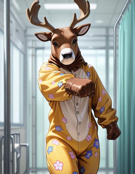 Reindeer Mask and Costume