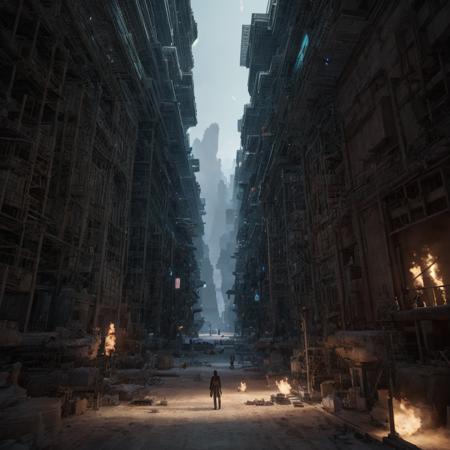 Unreal Engine style F1D + XL + SD1.5