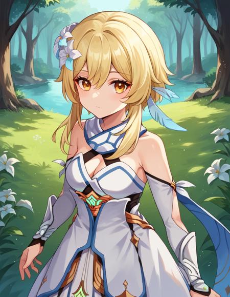 Lumine (蛍) (荧) (熒) - Genshin Impact (原神)版本ingame/booru (ID: 397836)