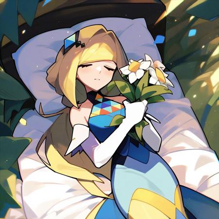 (SDXL) Synga Suit Lusamine (Pokemon Masters EX)